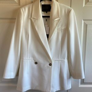 Birgitte Herskind Off White Boyfriend Blazer 36